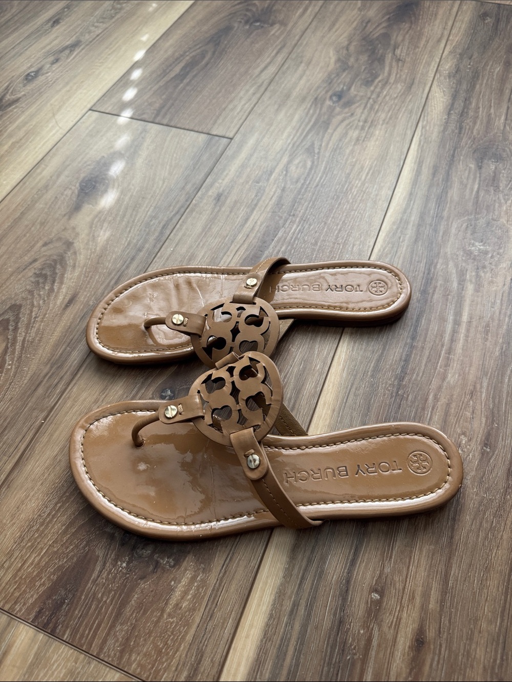 Tory Burch Miller Patent Sandal - Picture 3 of 6